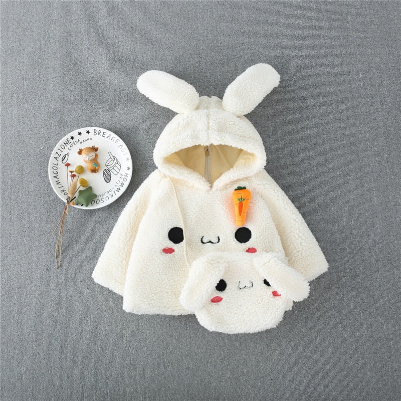 Baby Girl Winter Outerwear Autumn Fur Coat 0-2 Years