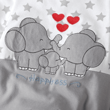 Baby Premium Little Elephant Bodysuit Rompers