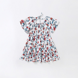 Family Matching Mother-daughter Parent-child Flower Dresses