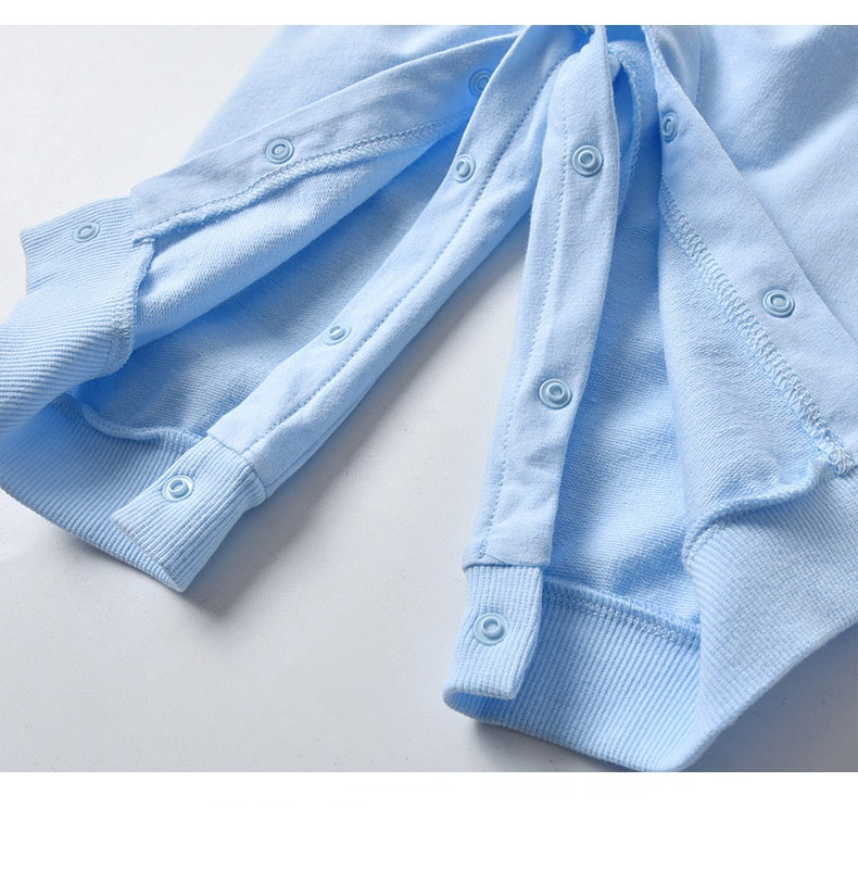 Baby Boys Long Sleeve One-piece Spring Gentleman Rompers