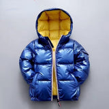 Kid Boy Down Cotton Jacket Thickened Autumn Winter Coats