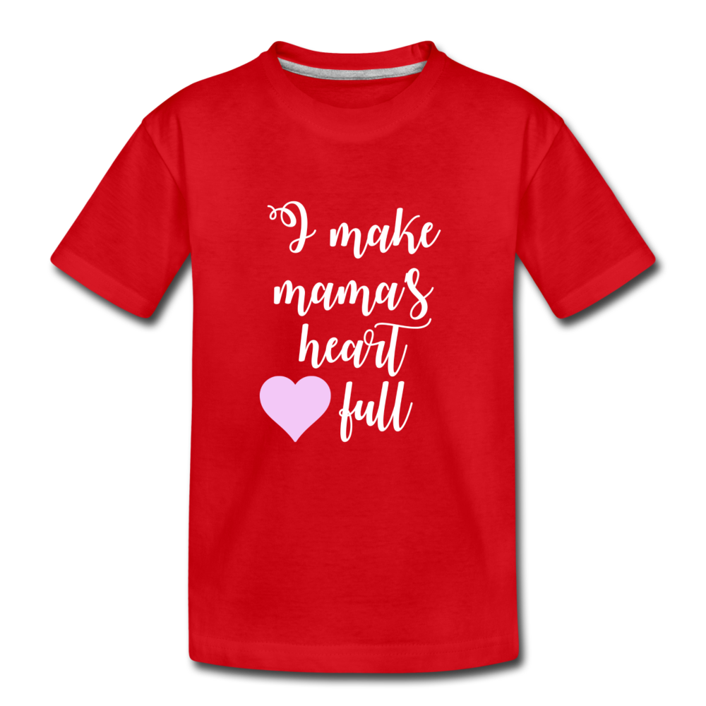 Family Matching Lovely Mom Son Heart Full T Shirt