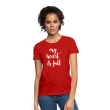 Family Matching Lovely Mom Son Heart Full T Shirt