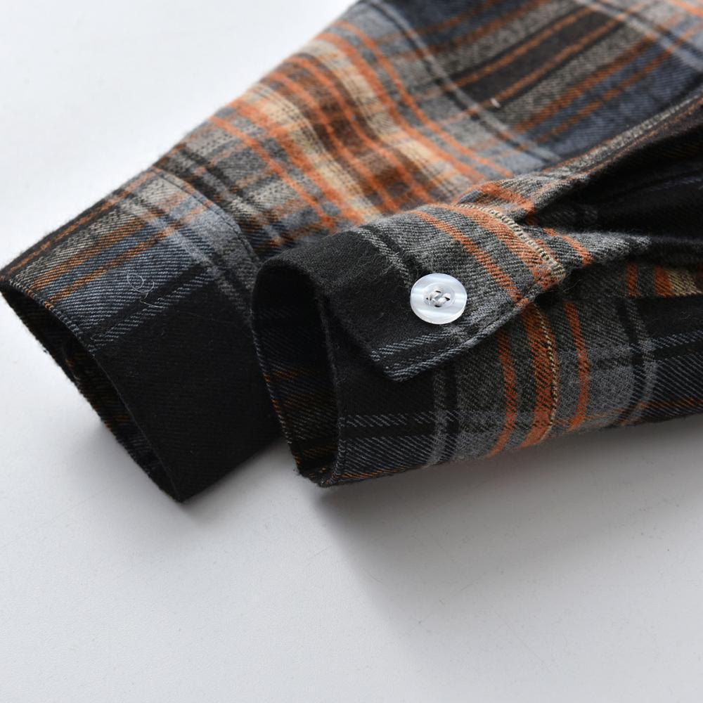 Kid Boys Long Sleeve Plaid Gentle Sets 2 Pcs