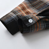 Kid Boys Long Sleeve Plaid Gentle Sets 2 Pcs