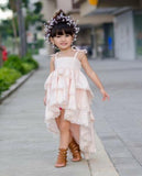 Baby Girl Ruffle Princess Party Pageant Flower Dresses