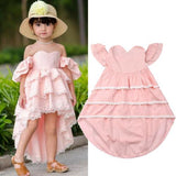Baby Girl Ruffle Princess Party Pageant Flower Dresses