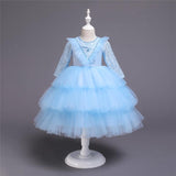 Baby Girl Lace Princess Wedding Party Elegant Dresses