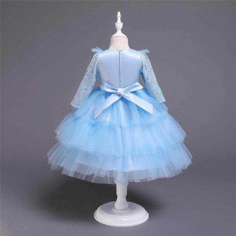 Baby Girl Lace Princess Wedding Party Elegant Dresses
