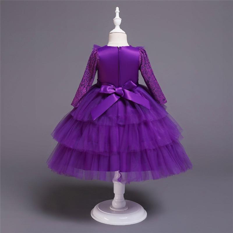 Baby Girl Lace Princess Wedding Party Elegant Dresses