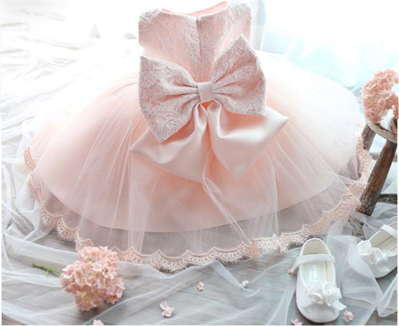 Baby Girls Party Baptism Wedding Princess Dress