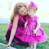 Baby Girls Sequins Party Wedding Gown Dresses