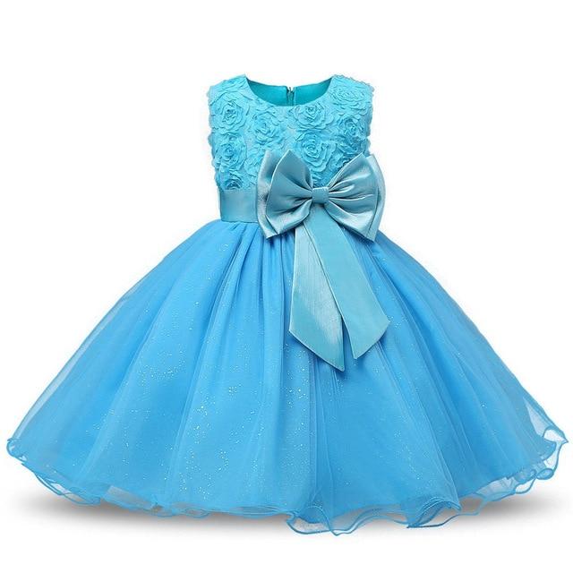 Flowers Girls Wedding Pageant Party Birthday Dresses
