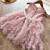Girl Party Lace Tutu Wedding Dress