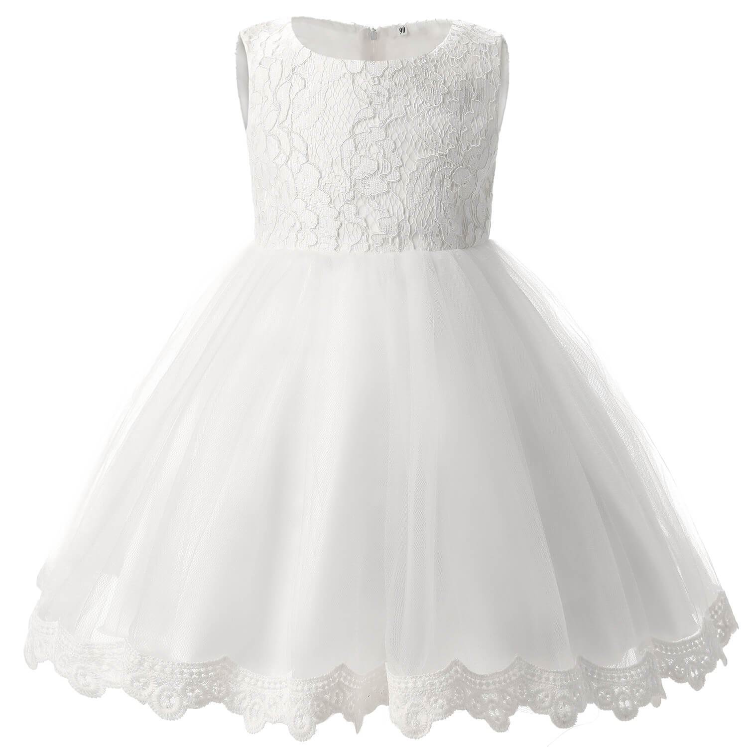 Baby Girls Party Baptism Wedding Princess Dress