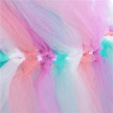 Kid Baby Girls Sweet Flower Lace Tutu Party Dress