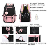 Kid  Girls School Backpack Heavy Duty Bookbag