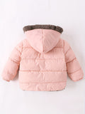 Kid Boys Girls Cute Winter Thermal Fleece Warm Long Sleeve Jacket Coat