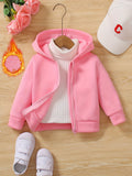 Baby Girl Boy Cozy Jacket Soft Warm Zip-Up Coat