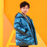 Kid Boy Down Cotton Wadded Winter Jacket Coats