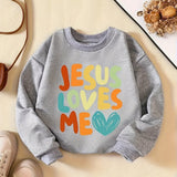 Kid Baby Girls Cozy Letter Print Long Sleeve Sweatshirt Pullover