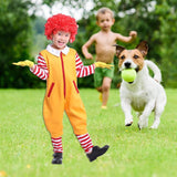 1-14T Christmas Children Kid Boy Girl Clown Costume Romper