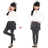 Kid Girl Multi-color Stretch Korean Pants