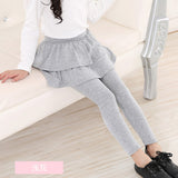 Kid Girl Multi-color Stretch Korean Pants