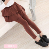 Kid Girl Multi-color Stretch Korean Pants