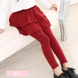 Kid Girl Multi-color Stretch Korean Pants