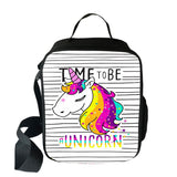 Kid Lunch Unicorn Insulation Outdoor Picnic Bag