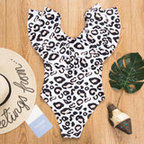 Stylish new parent-child swimsuit Amazon ebay mother and daughter ruffled swimsuit bikini
