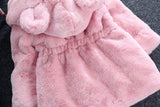Children's Clothing Girls' Imitation Fur Jacket Thickened Children's Imitation Fur Jacket