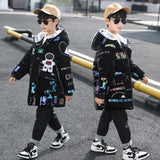 Kid Boy Down Cotton Jacket Winter Thick Coat