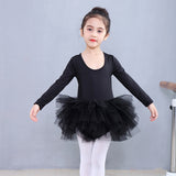 1-5Y Kid Baby Girl Ballet Swan Dance Performance Dress