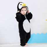 3M-5T Infant Baby Flannel Animal Autumn Winter Cartoon Climbing Suit Pajamas