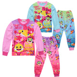Kid Baby Boy Spring Autumn Home Long Sleeve Pajamas
