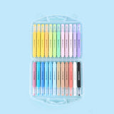 Acrylic Color Marker Set Macaroon Colors Washable Pen Water-based Soft Tip