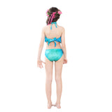 Kid Girl Mermaid Bikini Swimsuit Swimwear