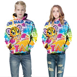 New Men's and Women's Clothing Hooded Sweater Loose Sports Children's Baseball Jersey