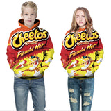 Autumn New 3D Printed Hooded Sweater, Children's Baseball Jersey