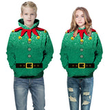 Popular 3D Digital Printing Children's Hooded Sweater Long-sleeved Jacket Children's Fashion Trend
