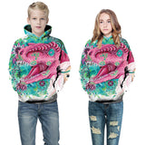 Popular 3D Digital Printing Children's Hooded Sweater Long-sleeved Jacket Children's Fashion Trend