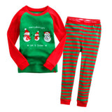 Kid Baby Boys Girls Christmas New Year Cartoon Home Pajamas