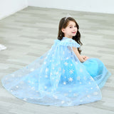 Kid Girl Elsa Christmas Long-sleeved Frozen Princess Dresses