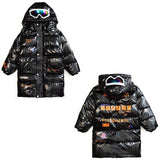 Kid Boy Thickened Hooded Jacket Cotton Winter Jacket