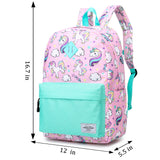 Kid Schoolbag Primary School Unicorn Backpack 3pcs Set