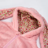 0-3T Baby Cartoon Rabbit Baby Jumpsuit Plush Thickening Romper