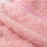 0-3T Baby Cartoon Rabbit Baby Jumpsuit Plush Thickening Romper