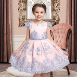 Kid Girls Summer Cake Princess Dresses